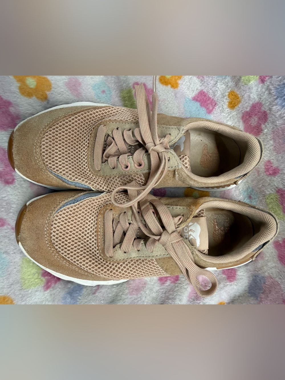 Sorel Tan/Beige Mesh Slip-On Shoe
